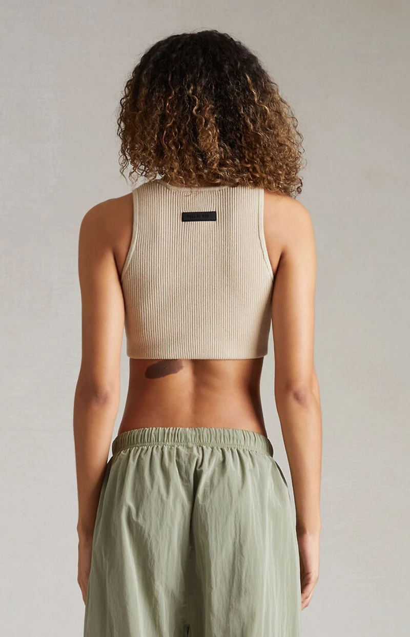 Fear of God ESSENTIALS Women's Silver Cloud Sport Tank Top