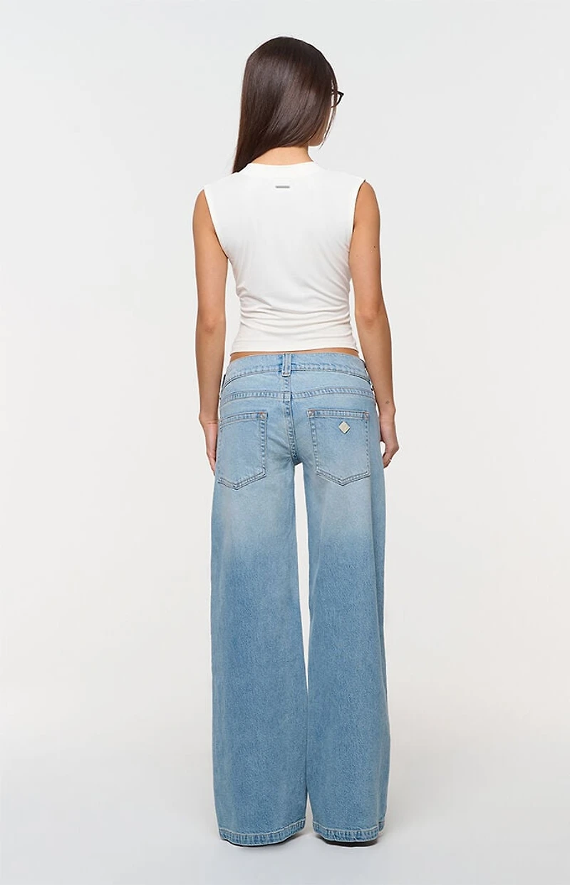 ABRAND Jody 00 Low Rise Wide Leg Jeans