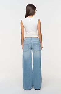 ABRAND Jody 00 Low Rise Wide Leg Jeans