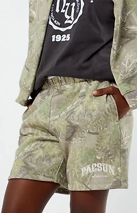 Pacsun Kids Camo Embroidered Sweat Shorts
