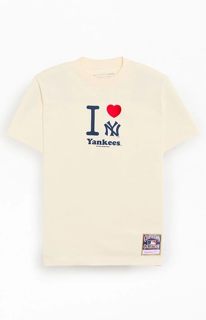 Mitchell & Ness I Love NY Yankees T-Shirt