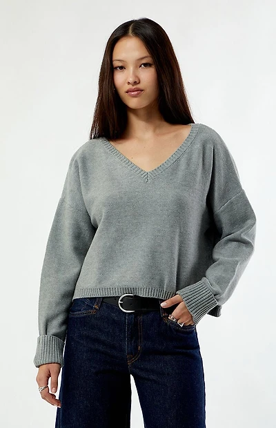 LA Hearts Renata V-Neck Sweater