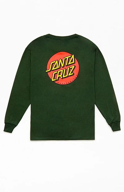 Santa Cruz Kids Classic Dot Long Sleeve T-Shirt