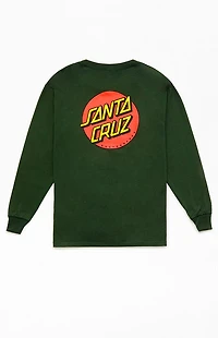 Santa Cruz Kids Classic Dot Long Sleeve T-Shirt