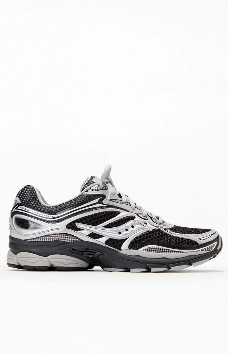 Saucony Black & Silver Progrid Omni 9 Shoes