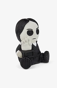 The Addams Family Wednesday Addams With Thing Glow In The Dark 101 Knit Series Vinyl Figure