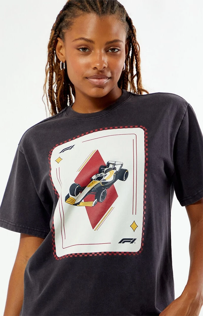 Formula 1 x Pacsun Las Vegas Diamond Boxy T-Shirt