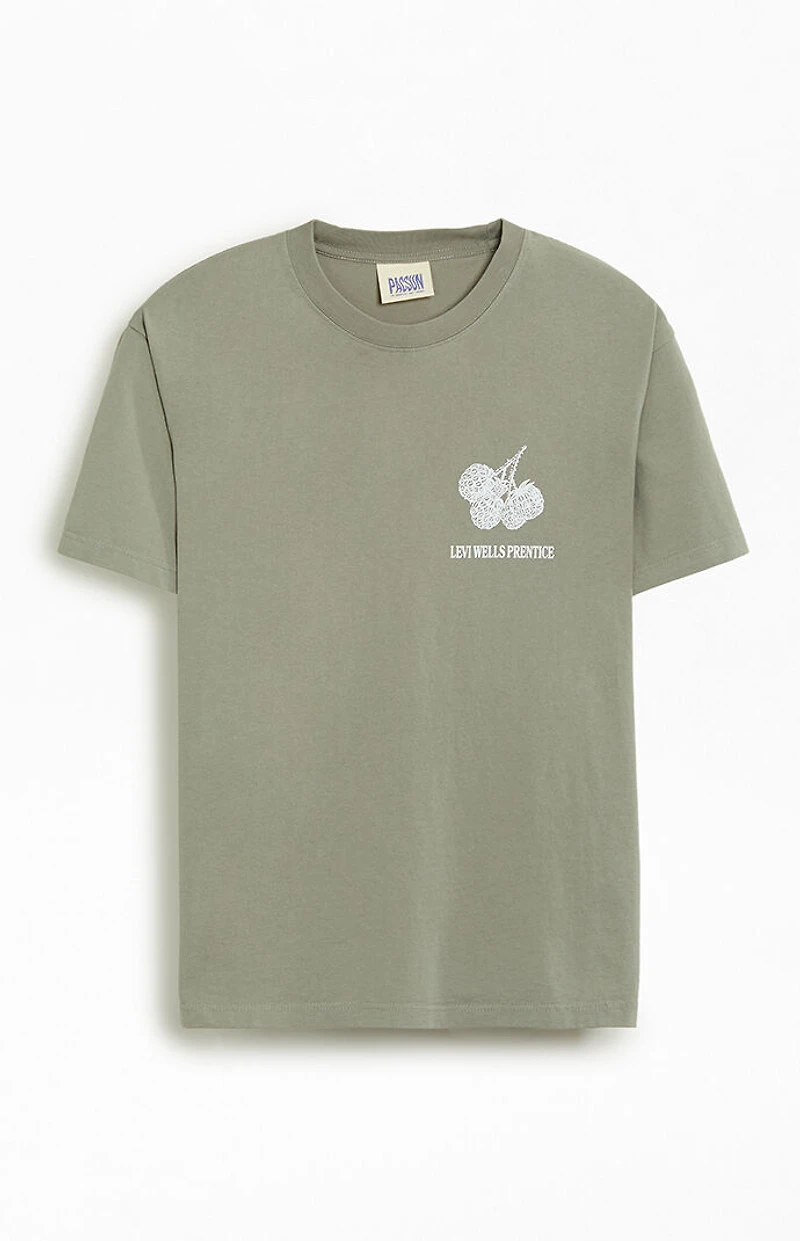 Pacsun Pacific Sunwear Painting Oversized T-Shirt