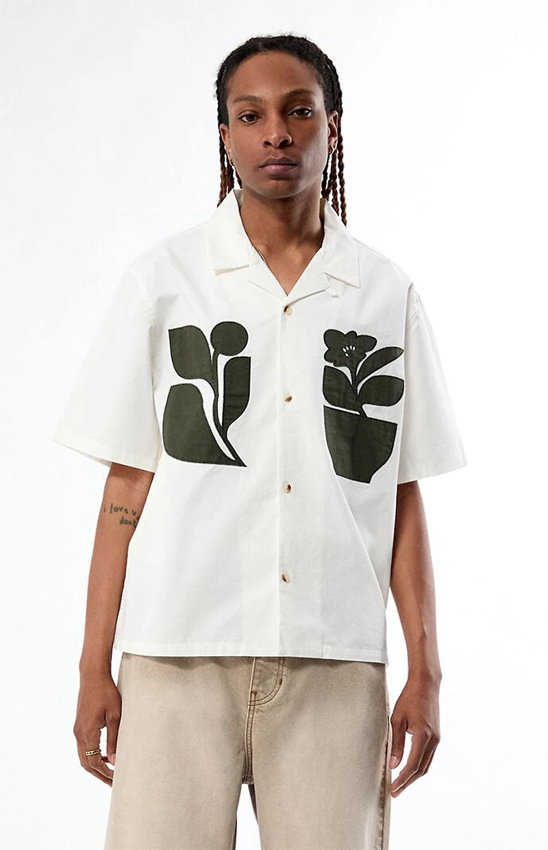 Pacsun California Sunshine Stone Camp Shirt