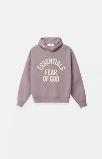Fear of God ESSENTIALS Kids Faded Mauve Campus '90s Hoodie