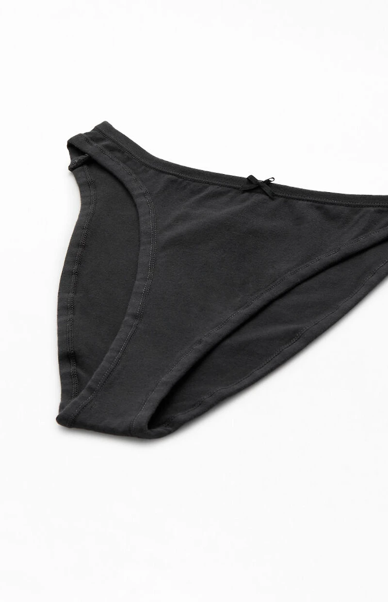 John Galt Black Bikini Brief Underwear