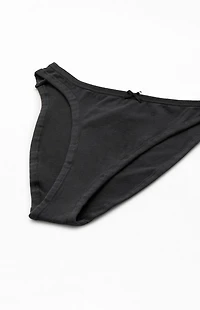 John Galt Black Bikini Brief Underwear