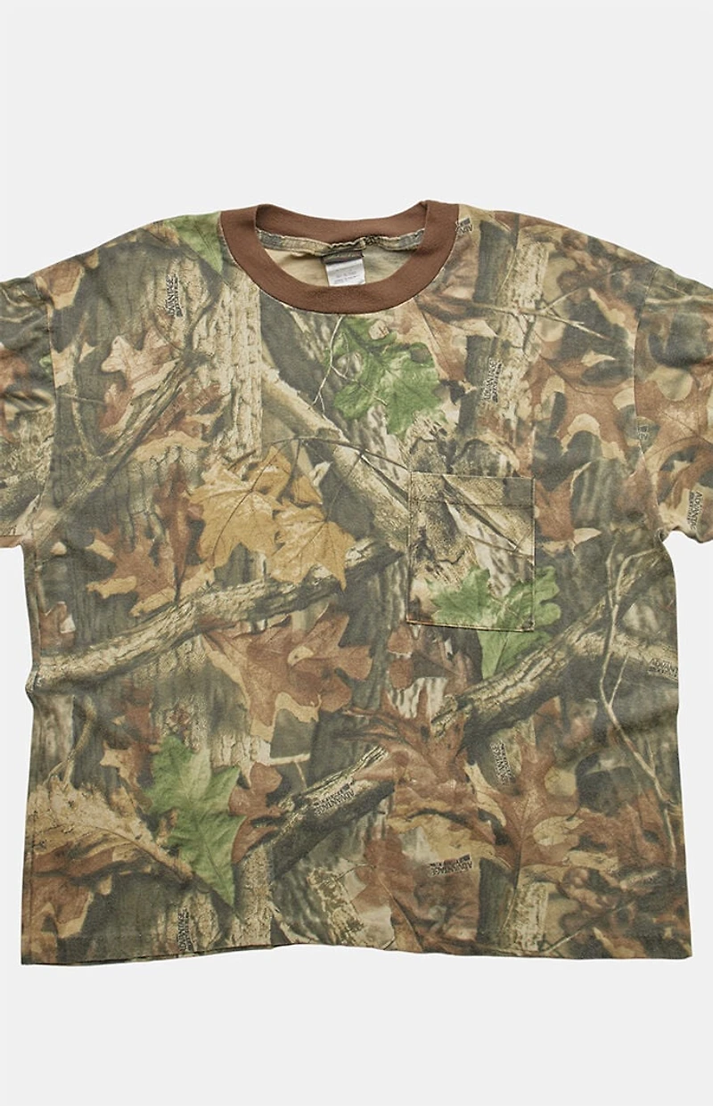 PS VINTAGE '90s Camo Crew Neck Sweatshirt