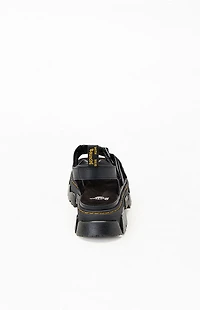 Dr Martens Women's Black Mattison Kit 3 Strap Sandals