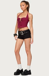 Edikted Ayana Layered Bandeau Halter Top