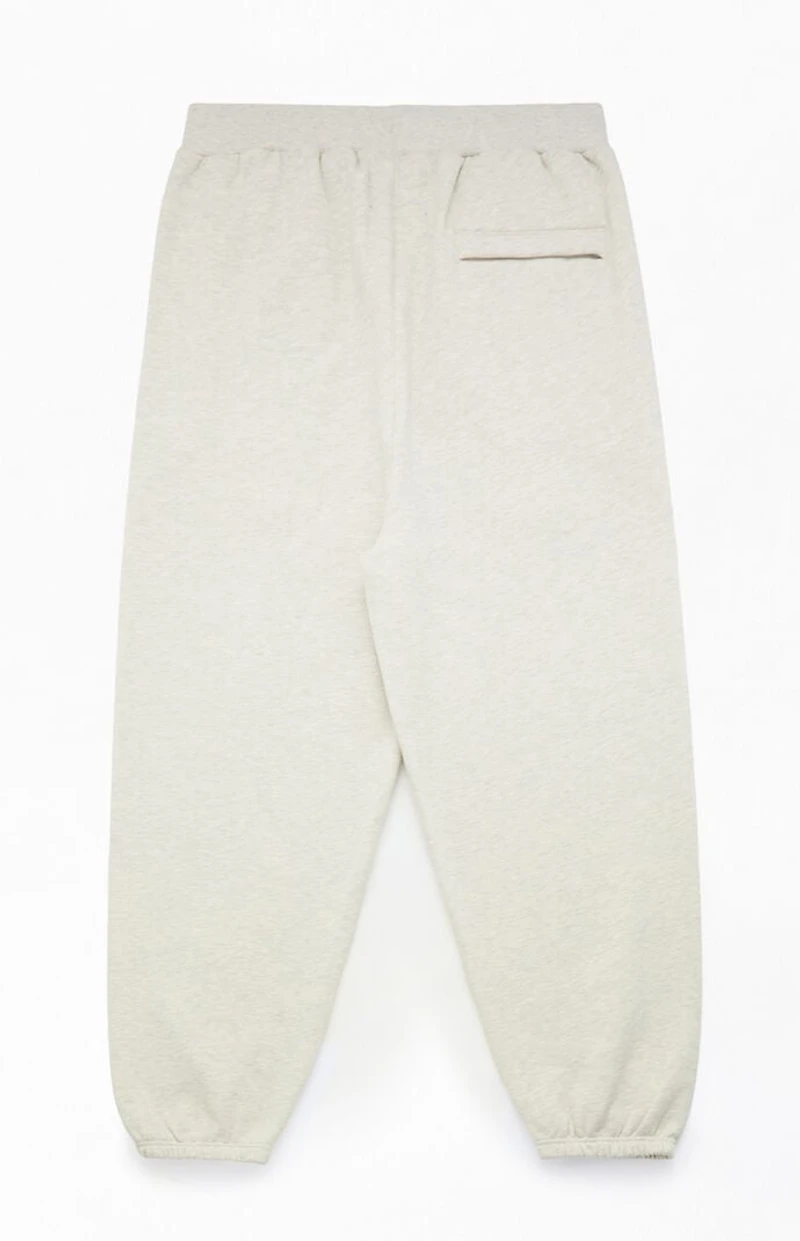 Awake NY Heather Grey Crown Logo Sweatpants