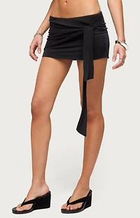 Edikted Lorena Wrap Mini Skort