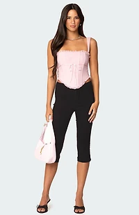 Edikted Coquette Mesh Corset