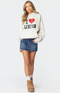 Edikted London Lover Oversized Hoodie