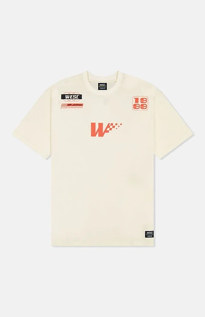 WeSC America Inc Mason Distressed Motor T-Shirt