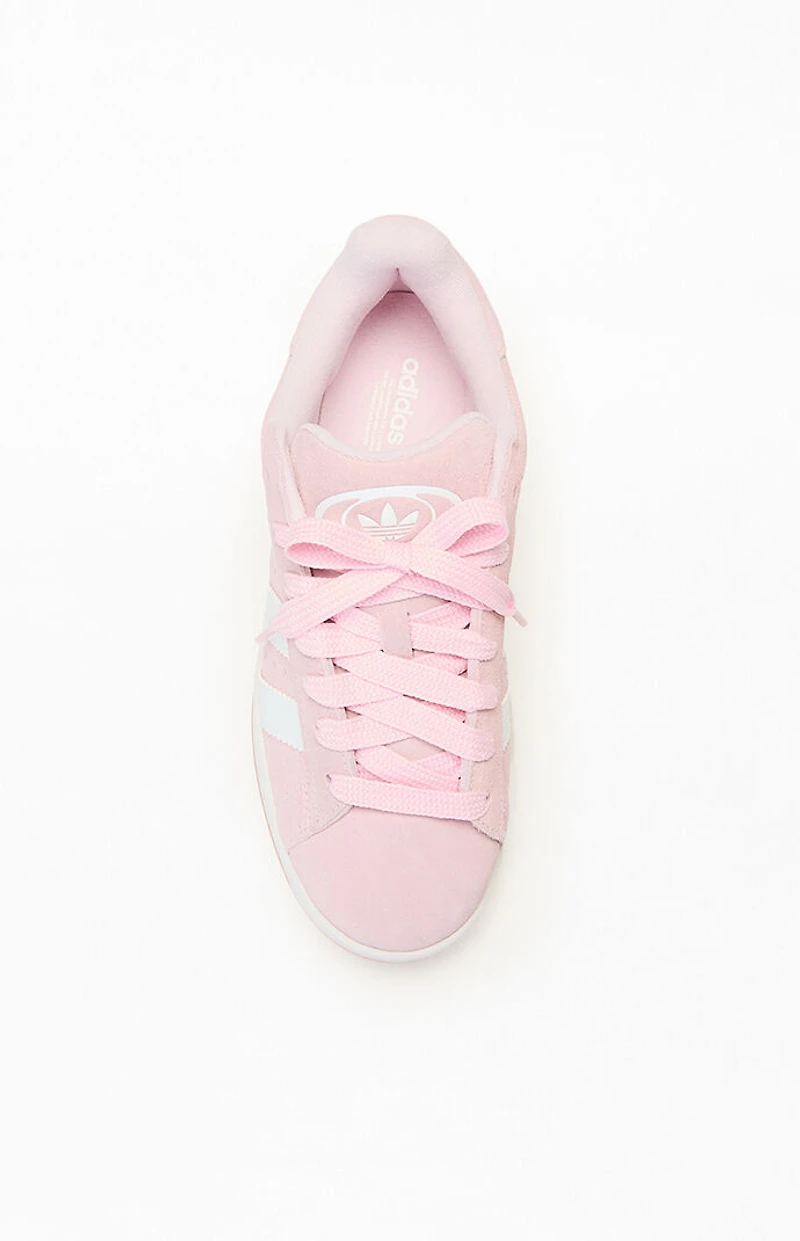 adidas Kids Pink & White Campus 00s Shoes