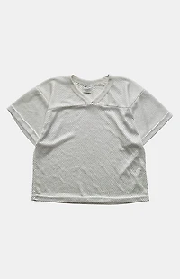 PS VINTAGE '90s Mesh Jersey V-Neck Crop Top