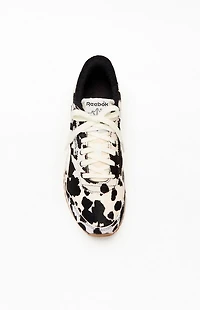 Reebok Women's Cow Print Classic AZ Sneakers