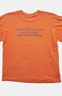PS VINTAGE 80s Austin Texas American Statesman Graphic T-Shirt