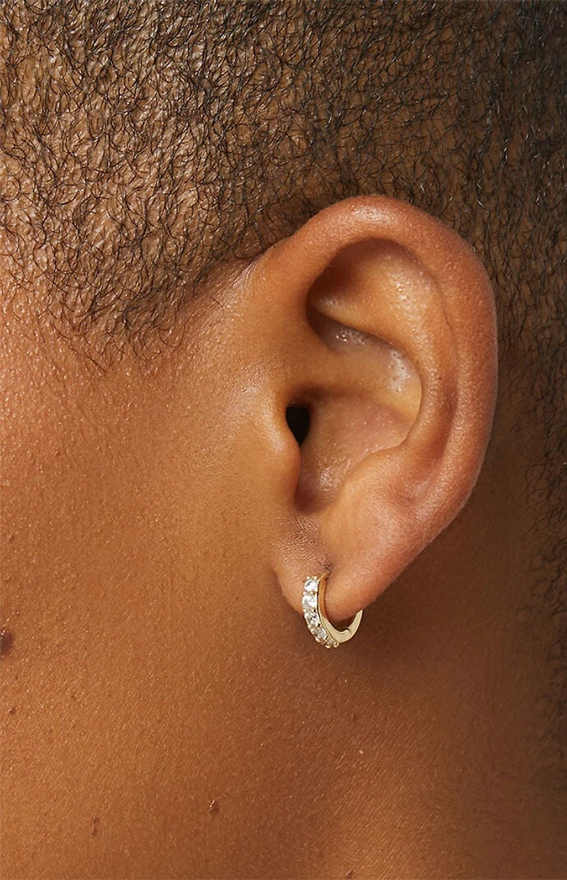 Ana Luisa Suzanne Huggie Hoop Earrings