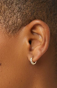 Ana Luisa Suzanne Huggie Hoop Earrings