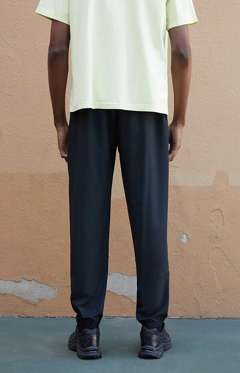A.R.C. Active Black Nylon Jogger Sweatpants