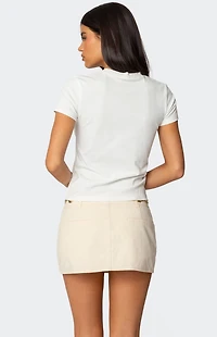 Edikted Seashells Graphic T-Shirt