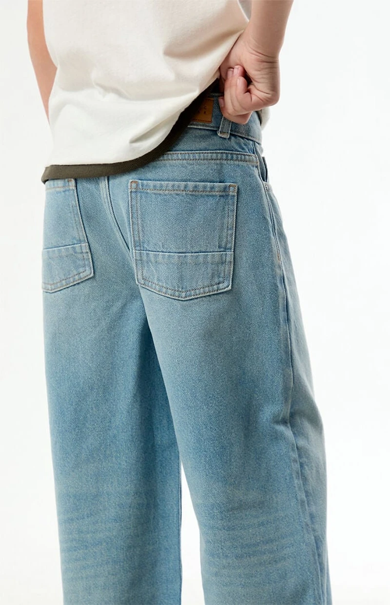 Pacsun Kids Light Blue Baggy Jeans