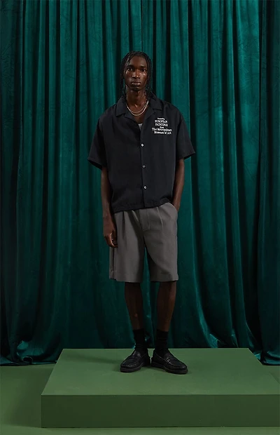 The Met x Pacsun European Cropped Camp Shirt