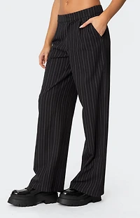 Edikted Aliza Pinstripe Pants