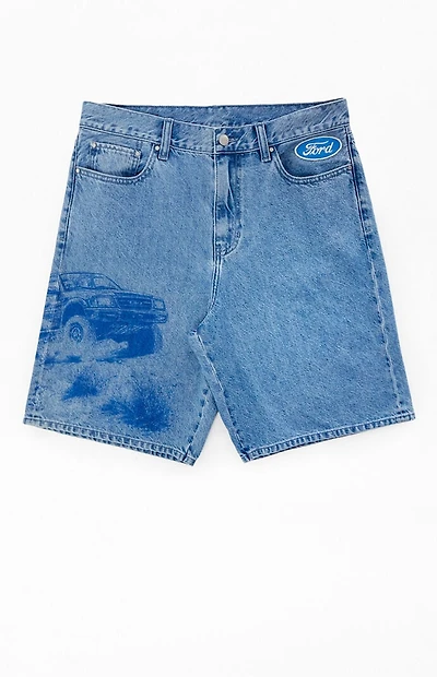 FORD Bronco Baggy Denim Shorts