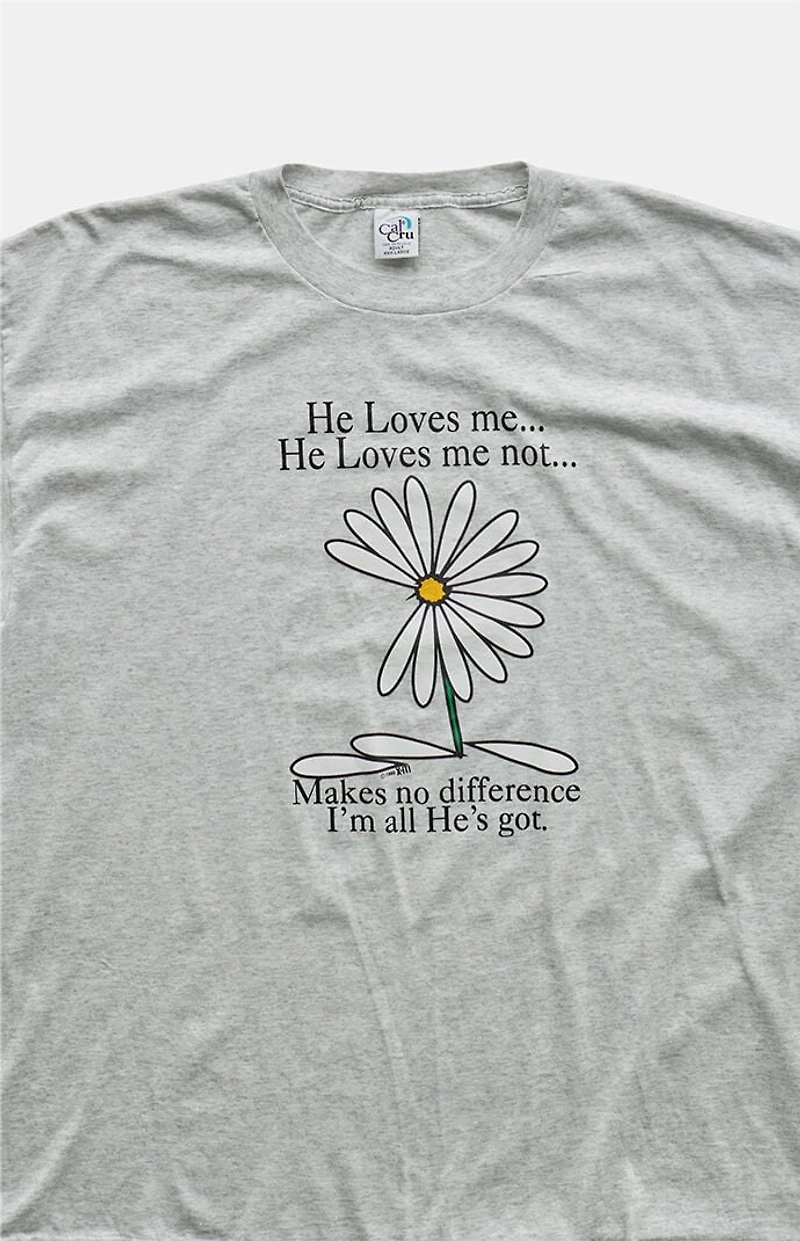 PS VINTAGE 90s He Love's Me, I'm All He's Got Graphic T-Shirt