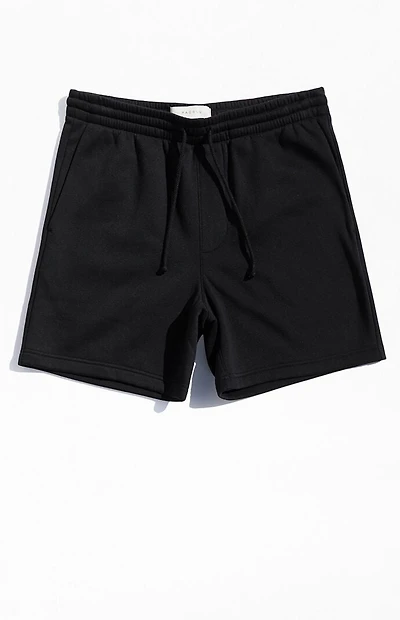 Pacsun Fleece Black Sweat Shorts