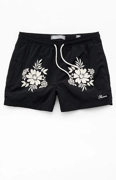 Pacsun Dilated Applique 4.5" Swim Trunks