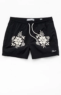 Pacsun Dilated Applique 4.5" Swim Trunks