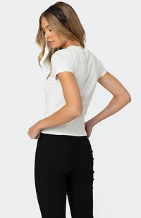 Edikted Tied Up T-Shirt