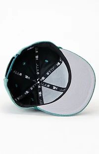 New Era Green Philadelphia Eagles 9FIFTY Corduroy Rope Trim Snapback Hat