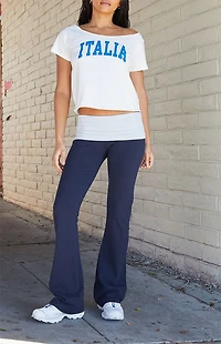 John Galt Robyn Italia Off-The-Shoulder Top