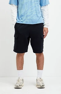Pacsun Shawn Fleece Baggy Cargo Sweat Shorts