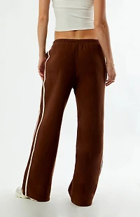 Rhythm Brown Contrast Track Baggy Sweatpants