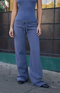 John Galt Navy Hilary Yoga Baggy Sweatpants
