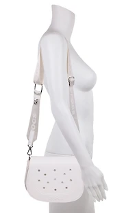 Crocs White Crossbody Bag
