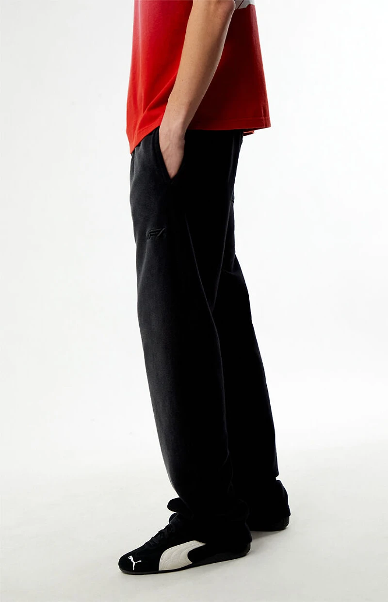 Formula 1 x Pacsun Las Vegas Washed Black Logo Sweatpants