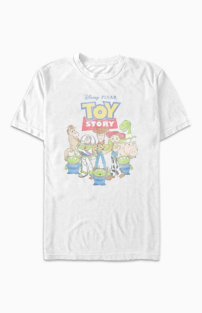 Toy Story Distressed Group T-Shirt