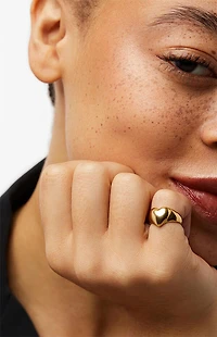 Ana Luisa Isla Heart Ring